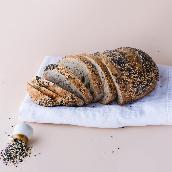 Sesame Sourdough Loaf