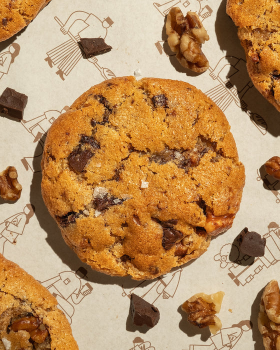Brown Butter Chocolate Chip Walnut Cookies