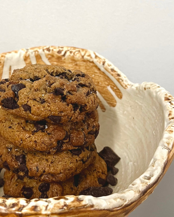 Brown Butter Double Chocolate Chip Cookies