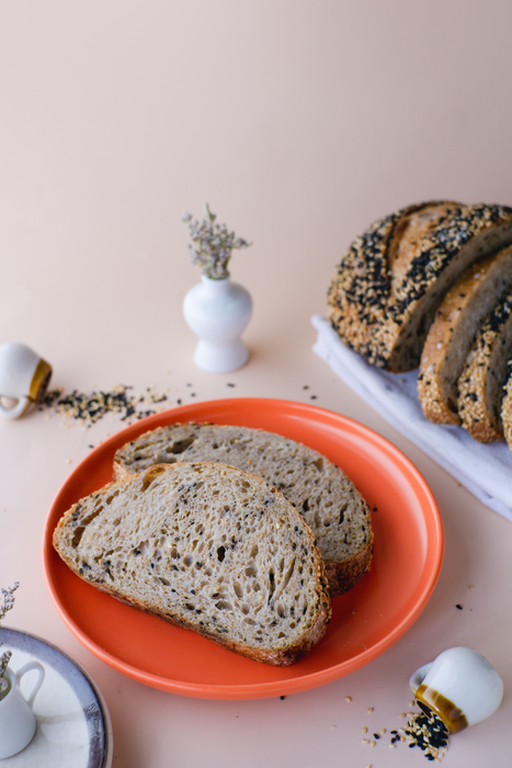 Sesame Sourdough Loaf