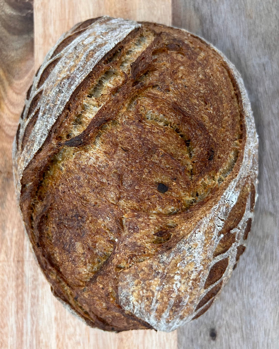 Pesto Sourdough Loaf